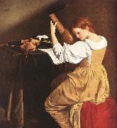 The Lute Player by Orazio Gentileschi. Orazio Gentileschi